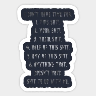 People Shit Text Sticker